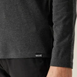 Regatta T-shirt à manches longues Maylow pour homme |<Homme/Femme T-Shirts