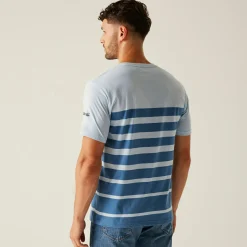 Regatta T-shirt à rayures Shorebay III pour homme |<Homme/Femme T-Shirts