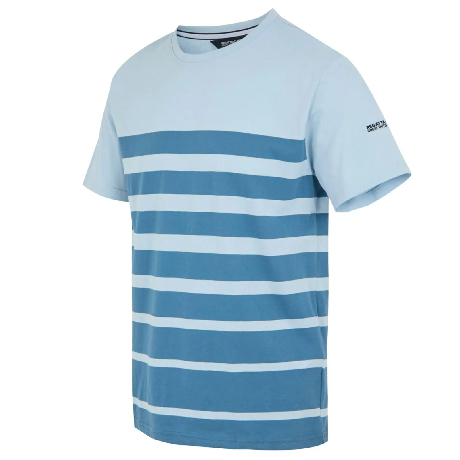 Regatta T-shirt à rayures Shorebay III pour homme |<Homme/Femme T-Shirts