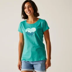 Regatta T-shirt Breezed V pour femme |<Femme T-Shirts