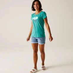 Regatta T-shirt Breezed V pour femme |<Femme T-Shirts