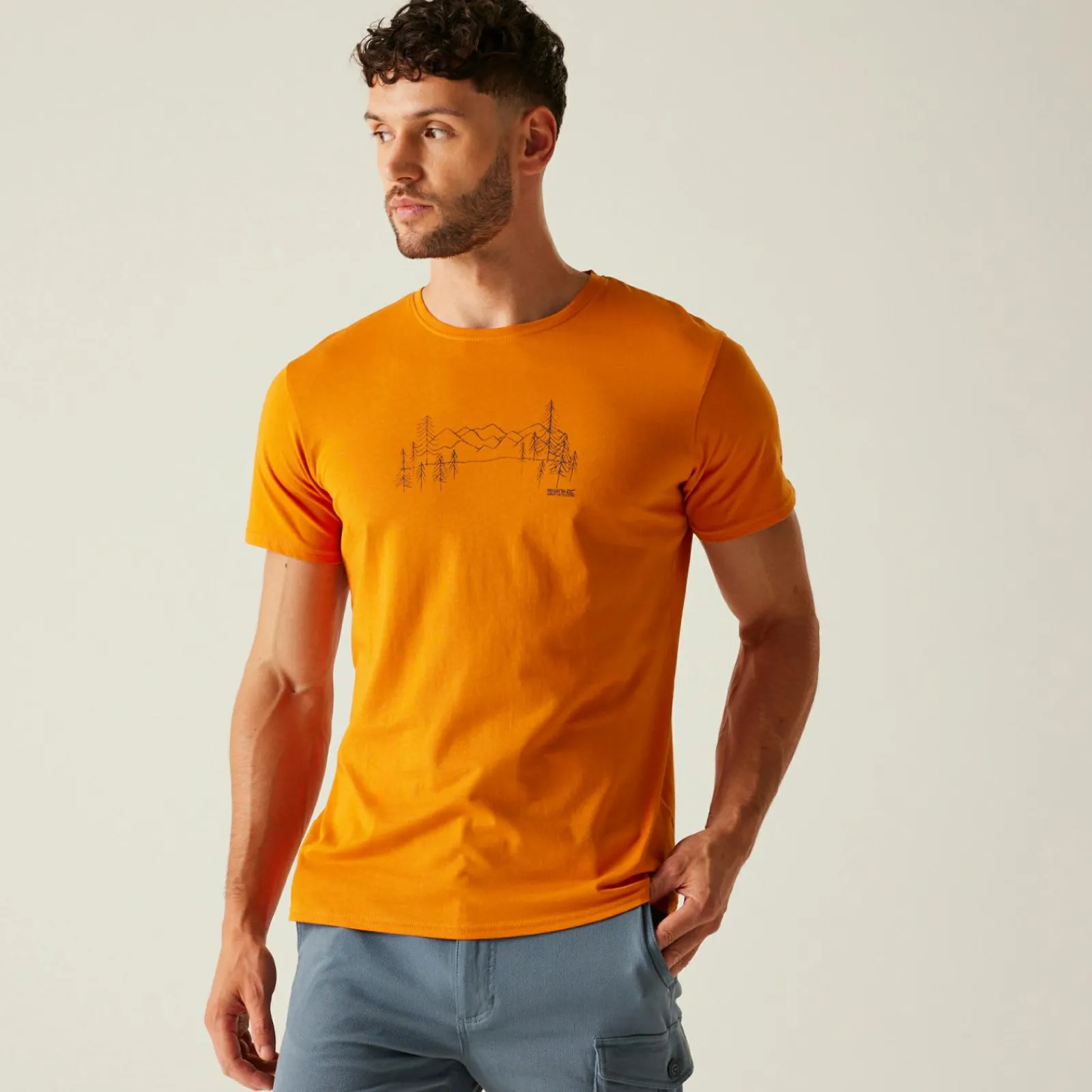 Regatta T-shirt Breezed V pour homme |<Homme/Femme T-Shirts