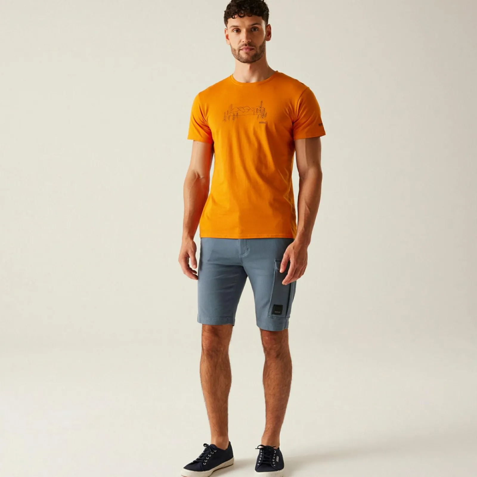 Regatta T-shirt Breezed V pour homme |<Homme/Femme T-Shirts