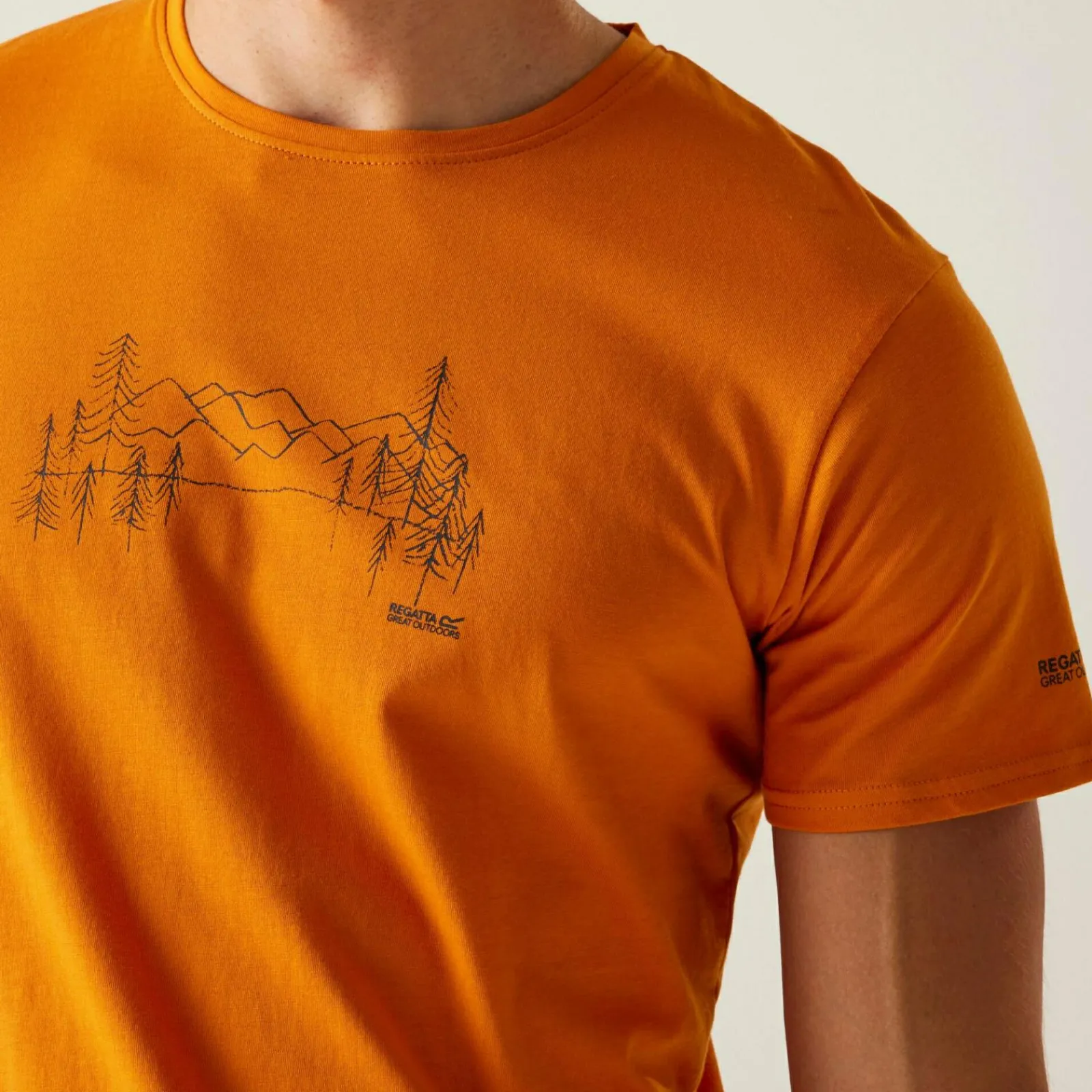 Regatta T-shirt Breezed V pour homme |<Homme/Femme T-Shirts