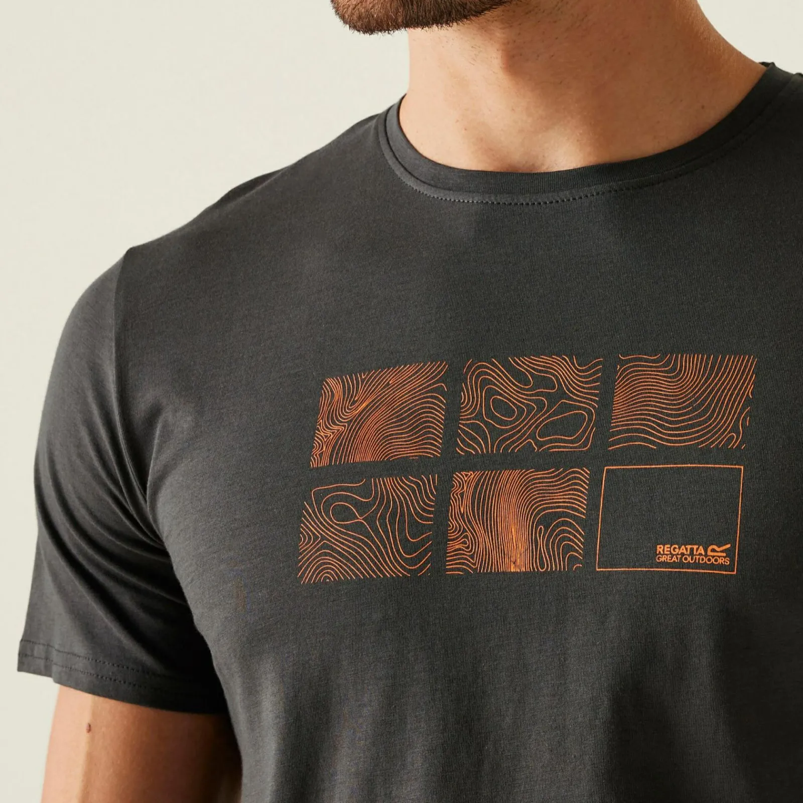 Regatta T-shirt Breezed V pour homme |<Homme/Femme T-Shirts
