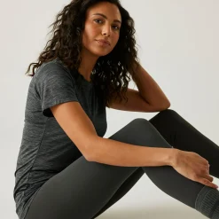 Regatta T-shirt chiné Femme Fingal |<Femme T-Shirts
