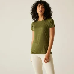 Regatta T-shirt chiné Femme Fingal |<Femme T-Shirts