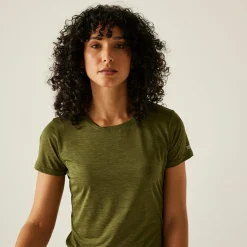 Regatta T-shirt chiné Femme Fingal |<Femme T-Shirts