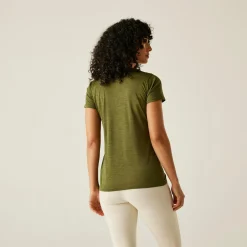 Regatta T-shirt chiné Femme Fingal |<Femme T-Shirts
