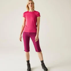Regatta T-shirt chiné Femme Fingal |<Femme T-Shirts
