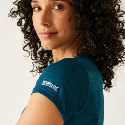 Regatta T-shirt chiné Femme Fingal |<Femme T-Shirts