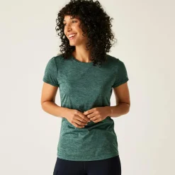 Regatta T-shirt chiné Femme Fingal |<Femme T-Shirts