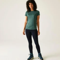 Regatta T-shirt chiné Femme Fingal |<Femme T-Shirts