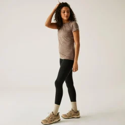 Regatta T-shirt chiné Femme Fingal |<Femme T-Shirts