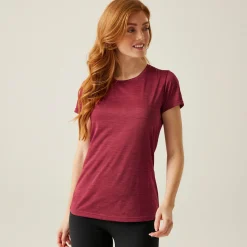 Regatta T-shirt chiné Femme Fingal |<Femme T-Shirts
