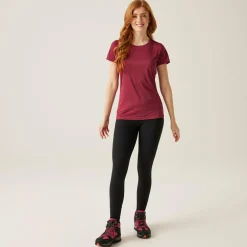 Regatta T-shirt chiné Femme Fingal |<Femme T-Shirts