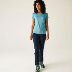 Regatta T-shirt chiné Femme Fingal |<Femme T-Shirts