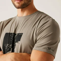 Regatta T-shirt Fingal Stretch pour homme |<Homme/Femme T-Shirts