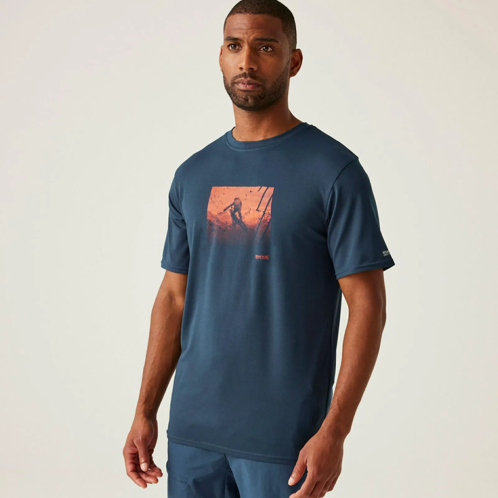 Regatta T-shirt Fingal Stretch pour homme |<Homme/Femme T-Shirts