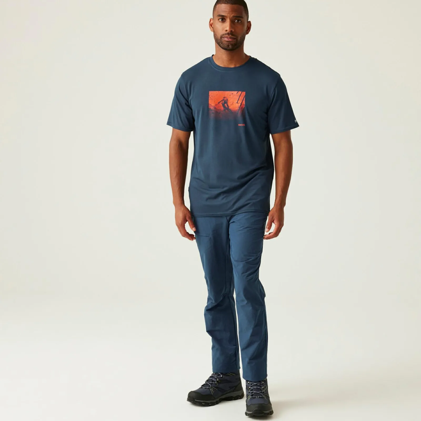 Regatta T-shirt Fingal Stretch pour homme |<Homme/Femme T-Shirts