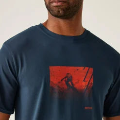 Regatta T-shirt Fingal Stretch pour homme |<Homme/Femme T-Shirts