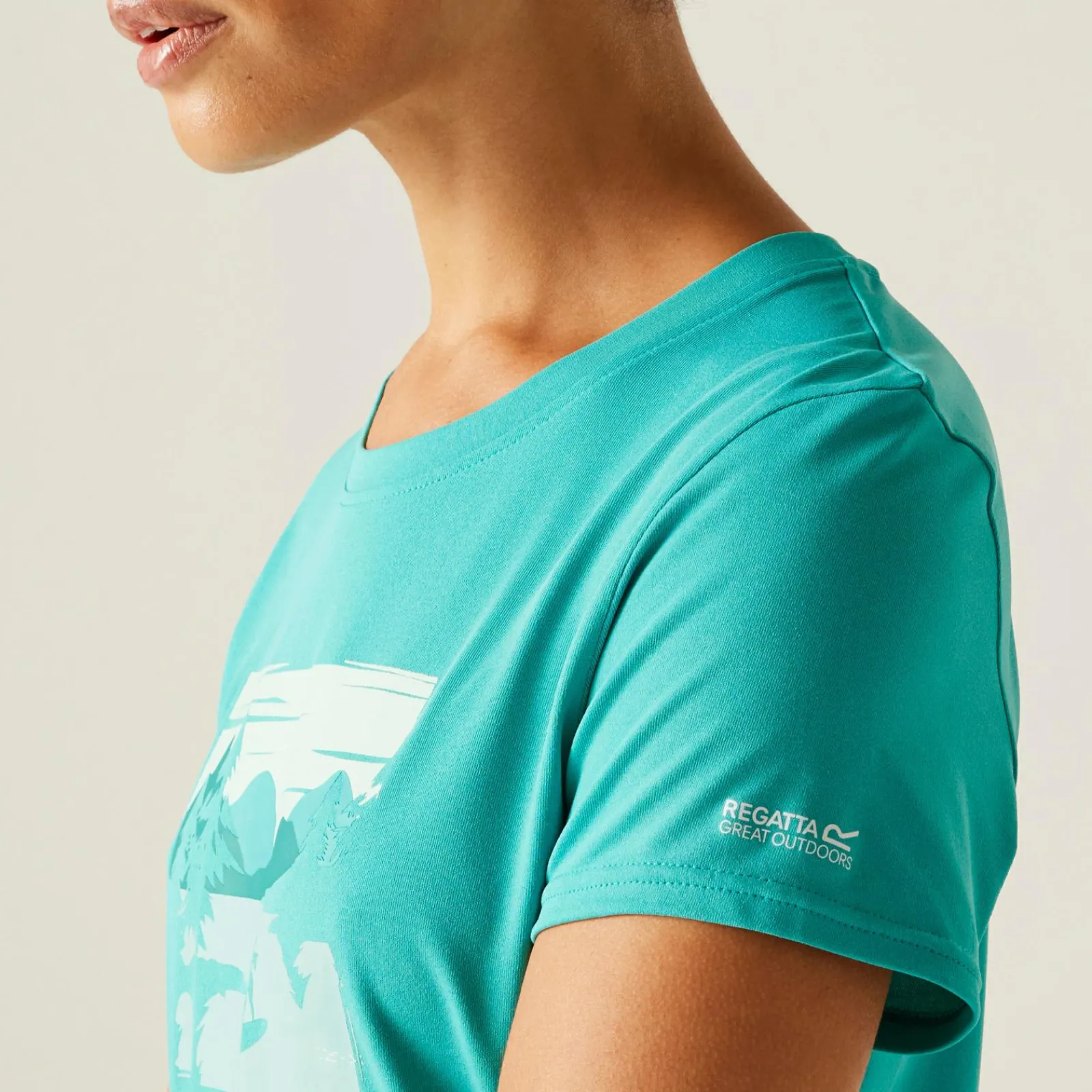 Regatta T-shirt Fingal Stretch pour femme |<Femme T-Shirts