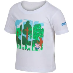 Regatta T-shirt Junior manches courtes avec imprimés design Peppa Pig |<Enfant Petits Aventuriers|Peppa Pig
