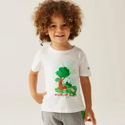 Regatta T-shirt Junior manches courtes avec imprimés design Peppa Pig |<Enfant Petits Aventuriers|Peppa Pig