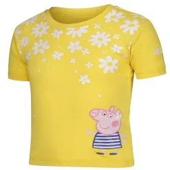Regatta T-shirt Junior manches courtes avec imprimés design Peppa Pig |<Enfant Petits Aventuriers|Peppa Pig