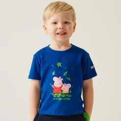 Regatta T-shirt Junior manches courtes avec imprimés design Peppa Pig |<Enfant Petits Aventuriers|Peppa Pig