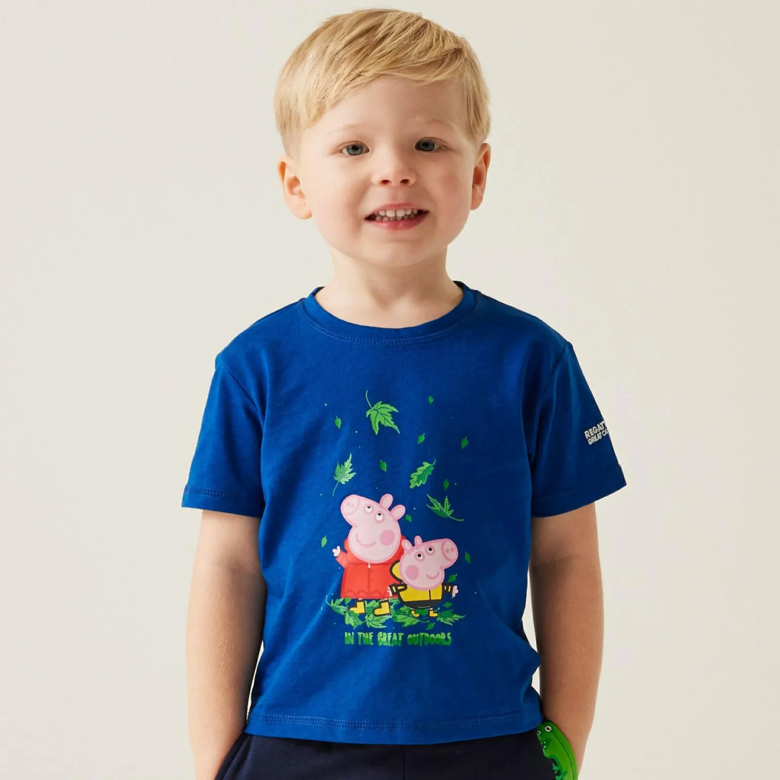 Regatta T-shirt Junior manches courtes avec imprimés design Peppa Pig |<Enfant Petits Aventuriers|Peppa Pig