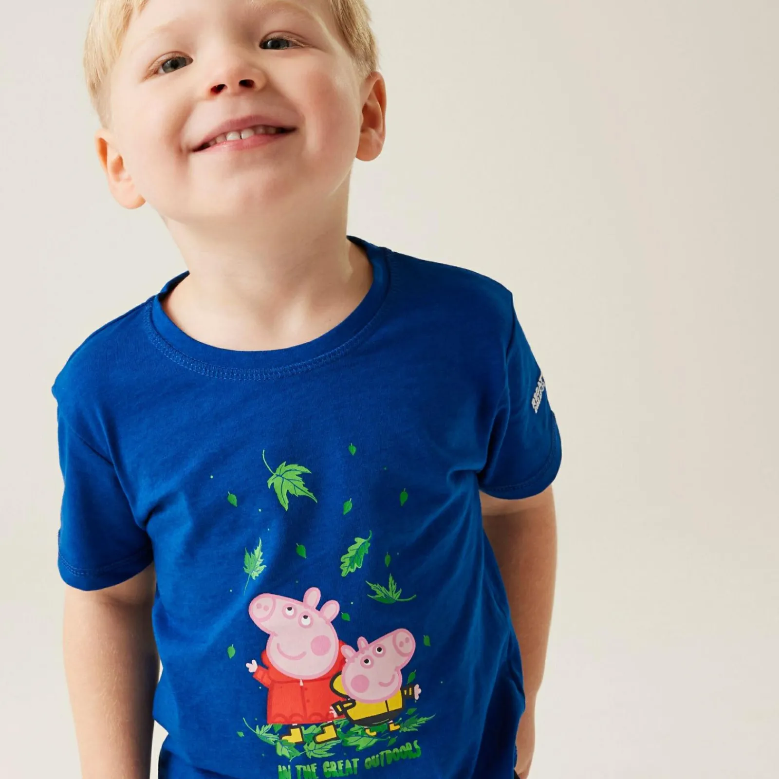 Regatta T-shirt Junior manches courtes avec imprimés design Peppa Pig |<Enfant Petits Aventuriers|Peppa Pig