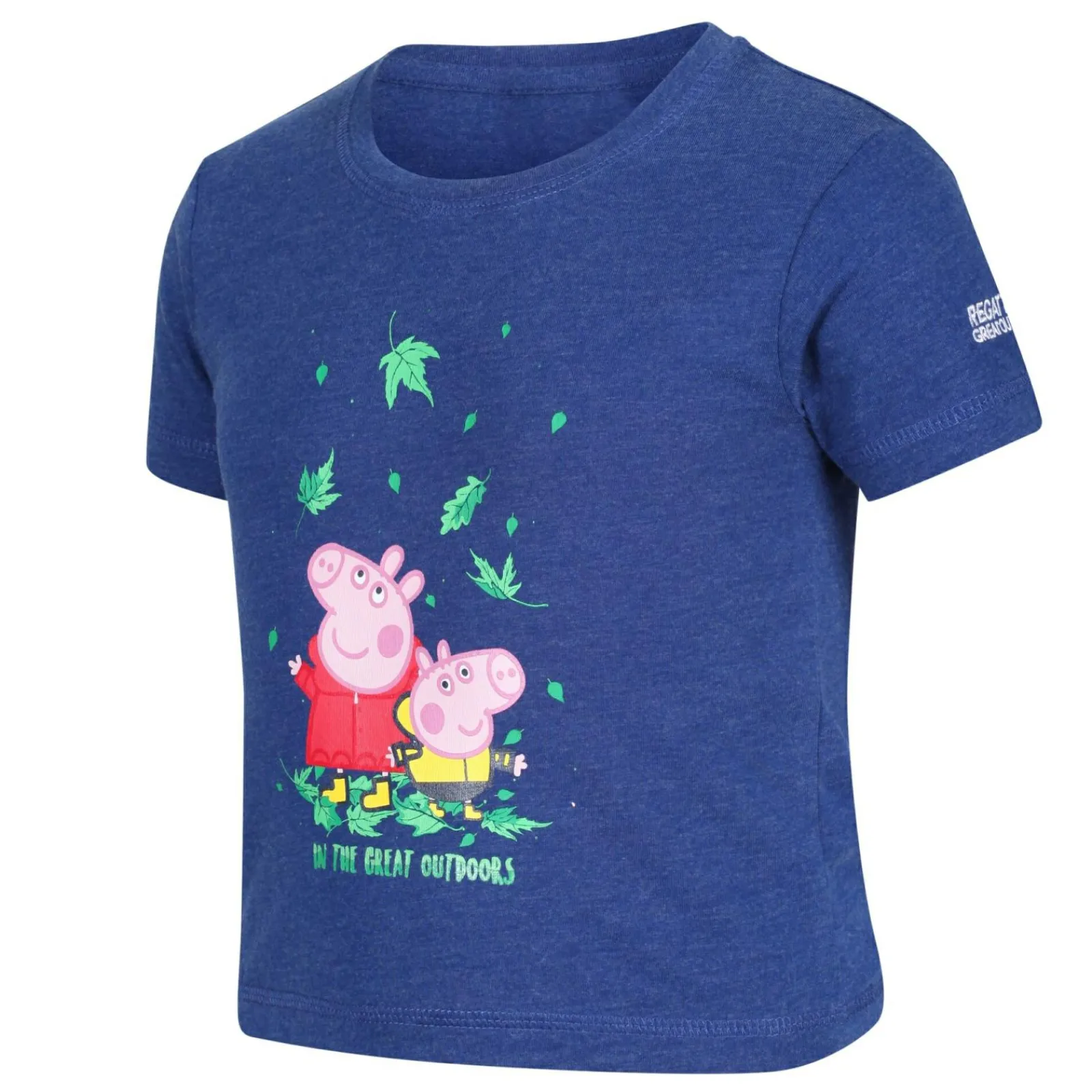 Regatta T-shirt Junior manches courtes avec imprimés design Peppa Pig |<Enfant Petits Aventuriers|Peppa Pig