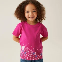 Regatta T-shirt Junior manches courtes avec imprimés design Peppa Pig |<Enfant Petits Aventuriers|Peppa Pig