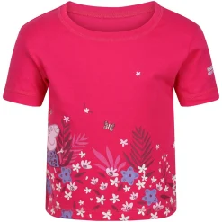 Regatta T-shirt Junior manches courtes avec imprimés design Peppa Pig |<Enfant Petits Aventuriers|Peppa Pig