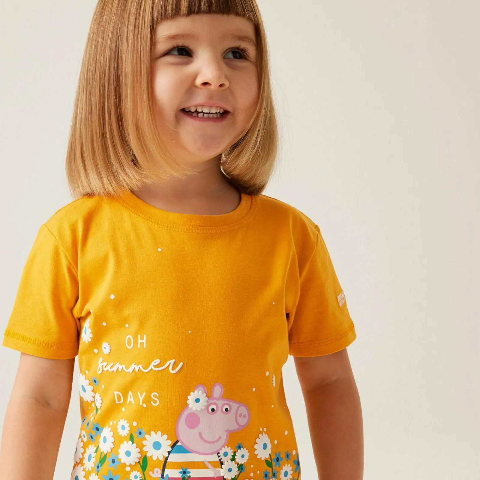 Regatta T-shirt Junior manches courtes avec imprimés design Peppa Pig |<Enfant Petits Aventuriers|Peppa Pig