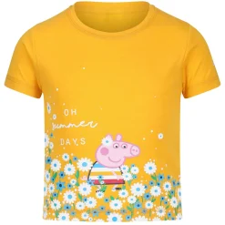 Regatta T-shirt Junior manches courtes avec imprimés design Peppa Pig |<Enfant Petits Aventuriers|Peppa Pig