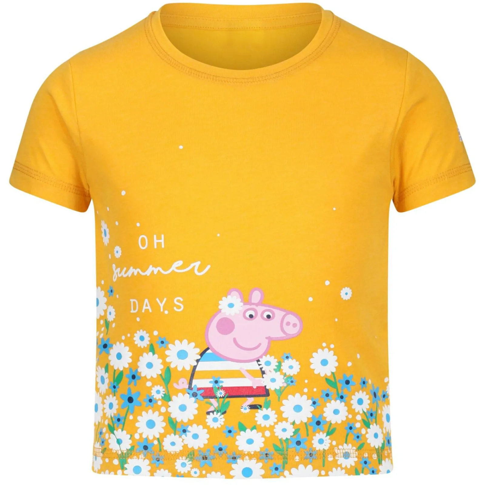 Regatta T-shirt Junior manches courtes avec imprimés design Peppa Pig |<Enfant Petits Aventuriers|Peppa Pig