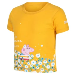 Regatta T-shirt Junior manches courtes avec imprimés design Peppa Pig |<Enfant Petits Aventuriers|Peppa Pig