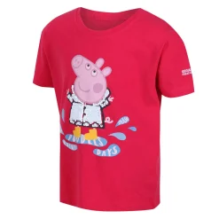 Regatta T-shirt Junior manches courtes avec imprimés design Peppa Pig |<Enfant Petits Aventuriers|Peppa Pig