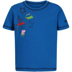 Regatta T-shirt Junior manches courtes avec imprimés design Peppa Pig |<Enfant Petits Aventuriers|Peppa Pig