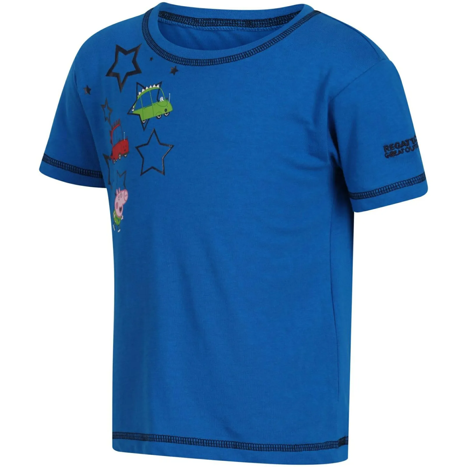 Regatta T-shirt Junior manches courtes avec imprimés design Peppa Pig |<Enfant Petits Aventuriers|Peppa Pig
