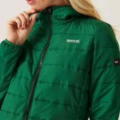 Regatta Veste à capuche Femme matelassée isolante HELFA |<Femme Doudounes|Vestes Chaudes