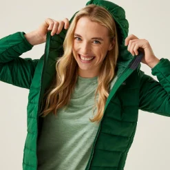 Regatta Veste à capuche Femme matelassée isolante HELFA |<Femme Doudounes|Vestes Chaudes