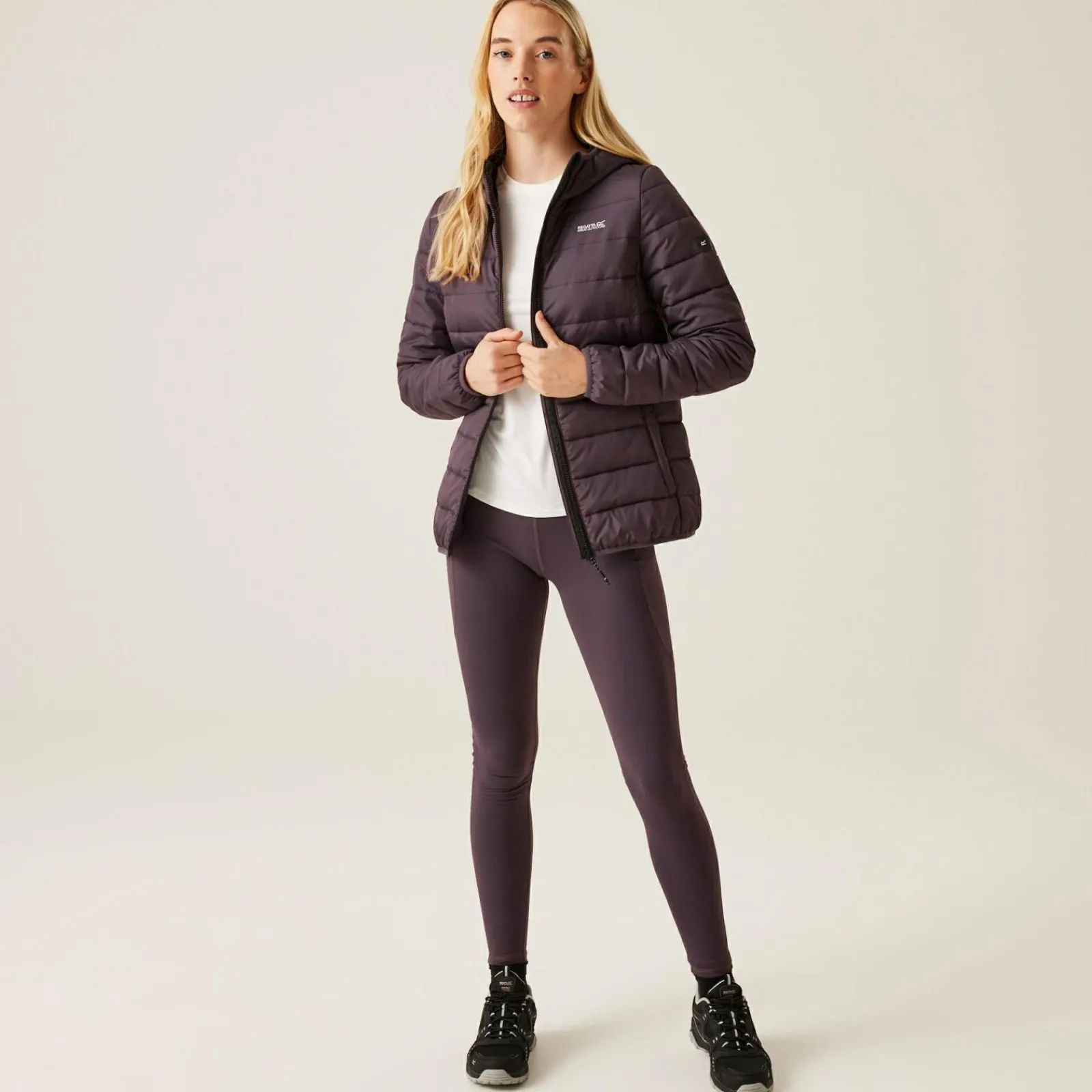 Regatta Veste à capuche Femme matelassée isolante HELFA |<Femme Doudounes|Vestes Chaudes