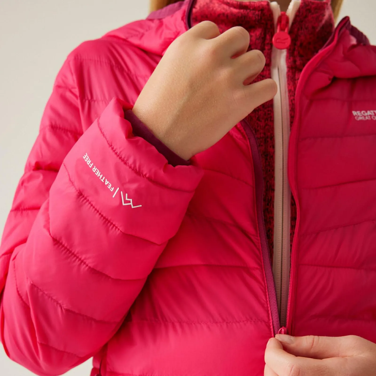 Regatta Veste à capuche Hillpack III pour enfant |<Enfant Vestes Légères