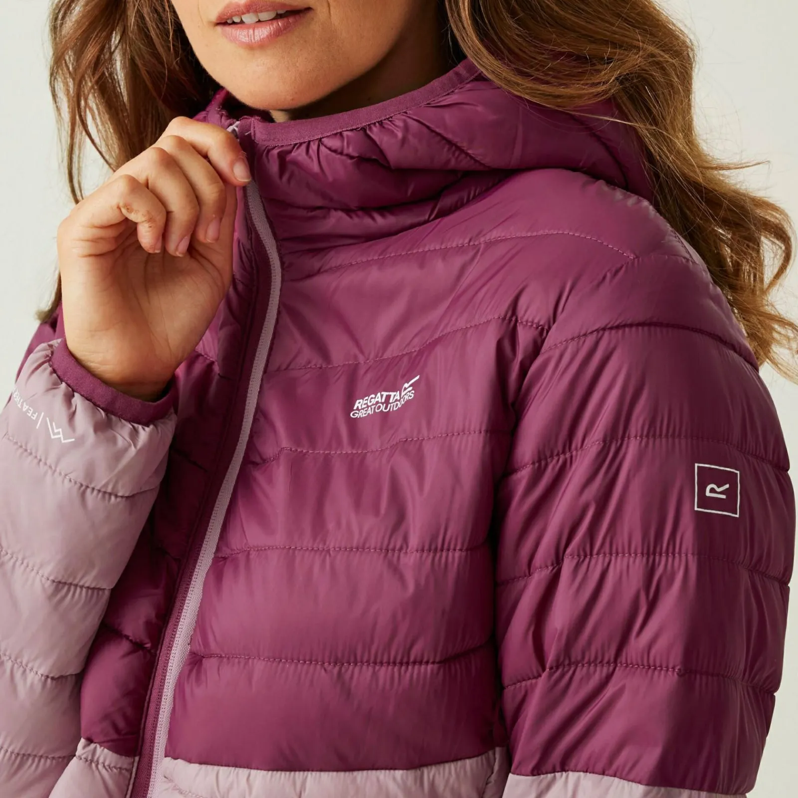Regatta Veste à capuche Hillpack IV pour femme |<Femme Vestes Chaudes|Vestes Légères