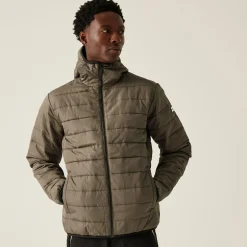 Regatta Veste à capuche Homme matelassée isolante HELFA |<Homme Doudounes|Vestes Isolantes