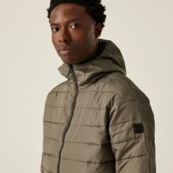 Regatta Veste à capuche Homme matelassée isolante HELFA |<Homme Doudounes|Vestes Isolantes