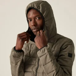 Regatta Veste à capuche Homme matelassée isolante HELFA |<Homme Doudounes|Vestes Isolantes